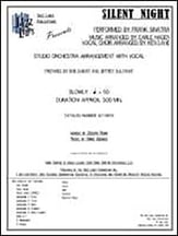 Silent Night Jazz Ensemble sheet music cover